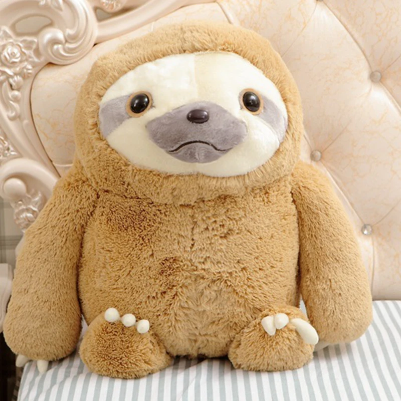 

Plush Toys Animals Toys Cute Sloth  Plush Toys White Gray Stuffed Dolls For Kid For Girls Birthdays Plush Toys