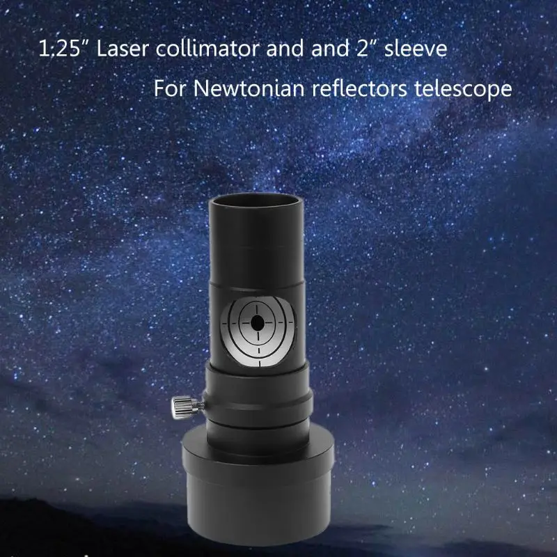 1,2" Лазерный коллиматор 2" рукав Адаптер 7 яркий уровень для Newtonian отражатель телескоп