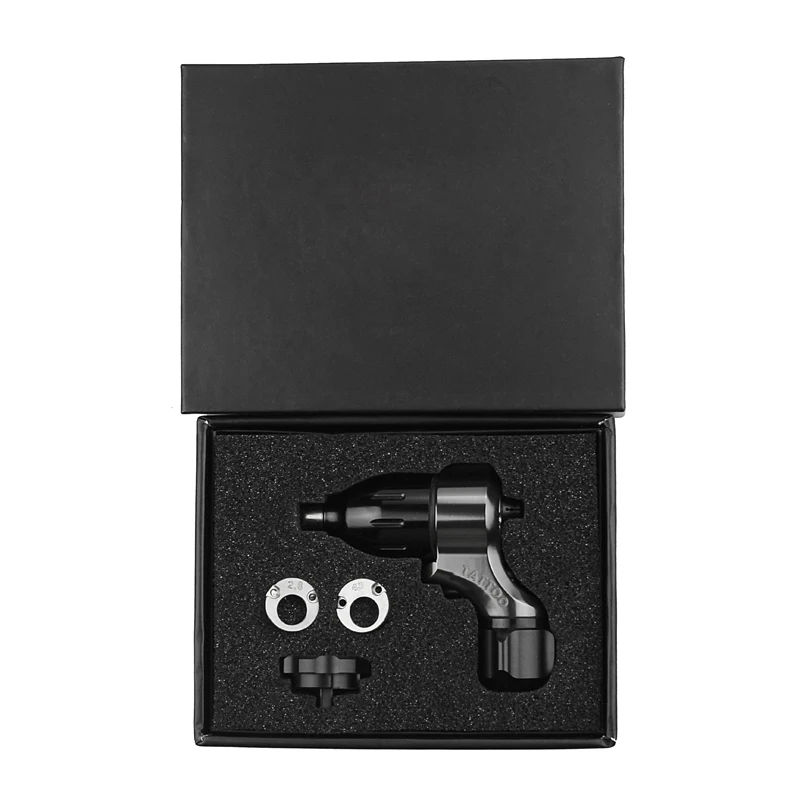 

One Adjustable Stroke Direct Tattoo Machine Gun With Free RCA Cord Supply - Gray