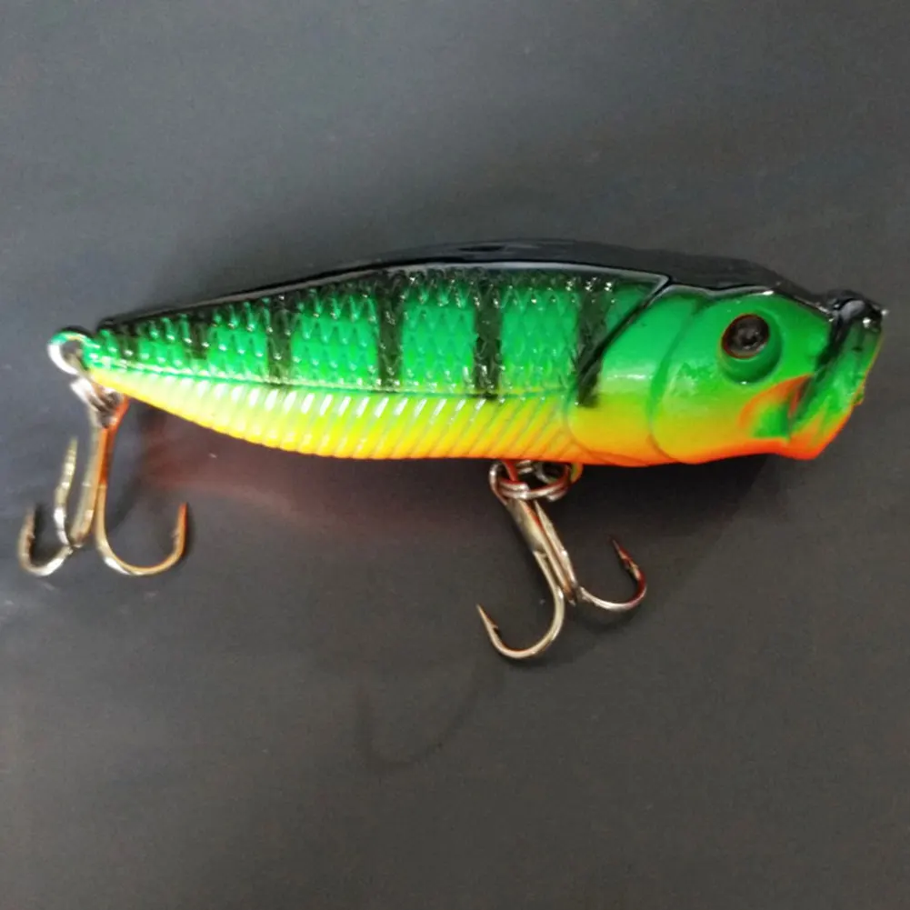New 7cm 8.8g Popper Fishing Baits Wobbler Hard Drillings Carp Isca Artificial Fly Pesca | Спорт и развлечения