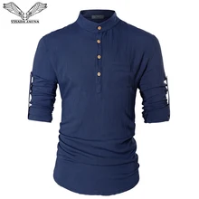 VISADA JAUNA, Мужская брендовая Водонепроницаемая Повседневная Верхняя одежда, модная рубашка для мальчиков, большой размер 2XL N5052