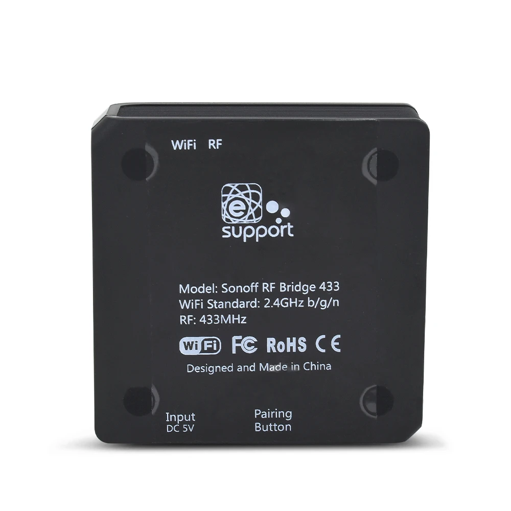 SONOFF 433 МГц RF мост Wifi преобразователь сигнала датчик двери окна беспроводной