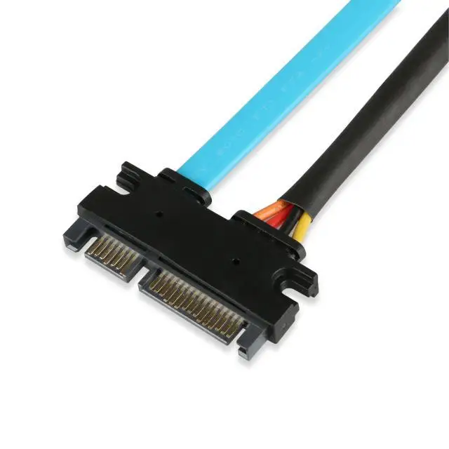 ПК DIY SATA 7 + 15 Pin Combo SATA3 источник питания 2 в 1 кабель для передачи данных провод линия