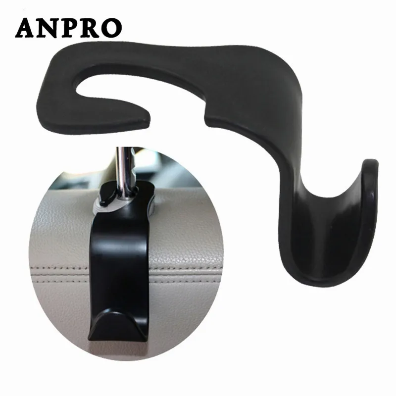 

2pcs Car Seat Back Hook Auto Seat Headrest Portable Organizer Holder Hooks for Grocery Shopping Bags Travel Vehicle Hanger #2