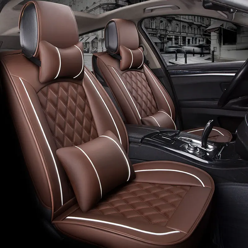 

(Front +Rear) Special Leather Car Seat Cover auto seats cushion for benz mercedes w204 w205 t210 w211 t211 w212 w213 w220 w221