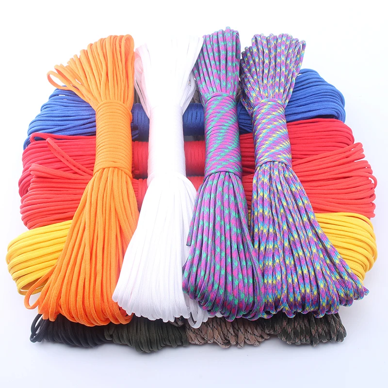 250 الألوان 100 متر 550 حبل النوع الثالث 7 موقف paracord المظلة الحبل paracord التخييم بقاء كيت بالجملة 250 الألوان 100 متر 550 حبل النوع الثالث 7 موقف paracord المظلة الحبل paracord التخييم بقاء كيت بالجملة