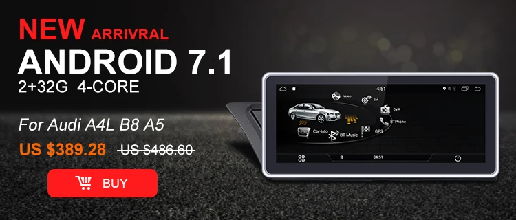 Автомобильный DVD gps плеер для Audi Q5 2009- Android 7,1 2Din автомобильный мультимедийный навигатор Авто Радио 2 ГБ+ 32 ГБ 10,25 ''ips экран