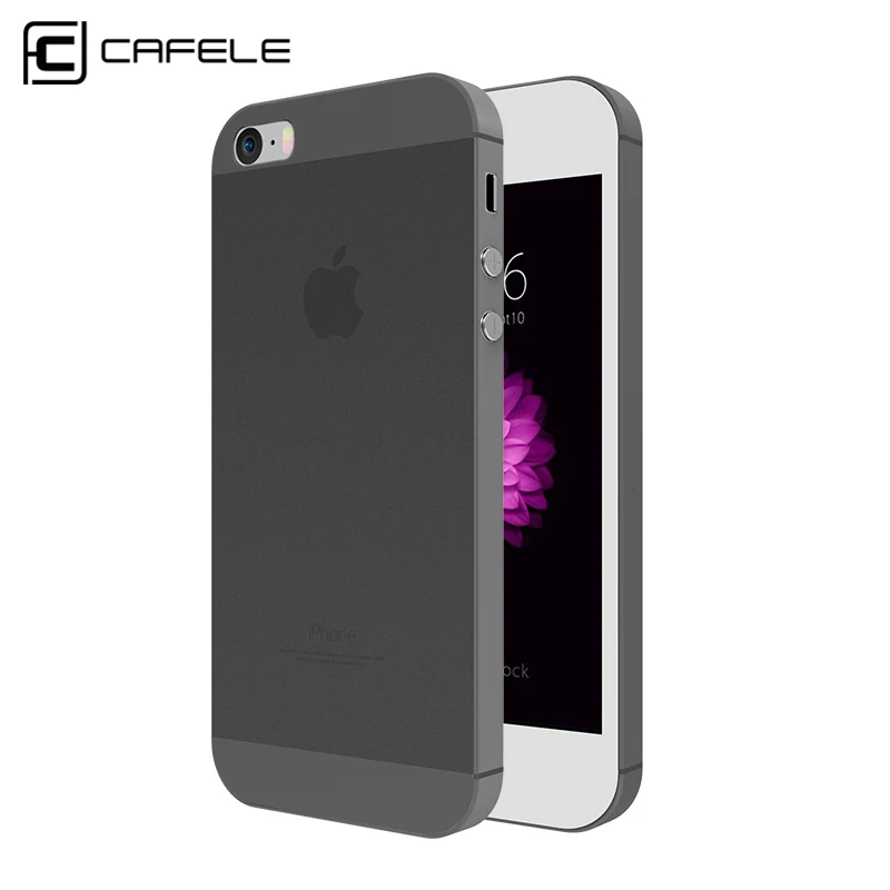 CAFELE Clear Case For iPhone SE 5S Cases Super Slim PP Phone Cover For iPhone SE 5 5S Ultra Thin Transparent flexibility shell
