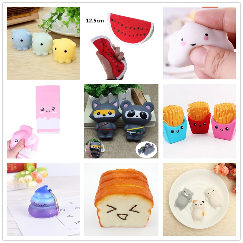 Коробка для молока/хлеб/Облако/арбуз Мягкое Животное талисманы Kawaii булочки хлеб