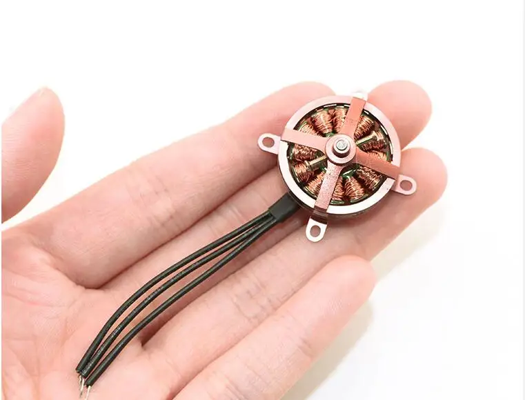 Бесщеточный двигатель F1803 12N16P 1600KV F3P для радиоуправляемого гоночного дрона|motor