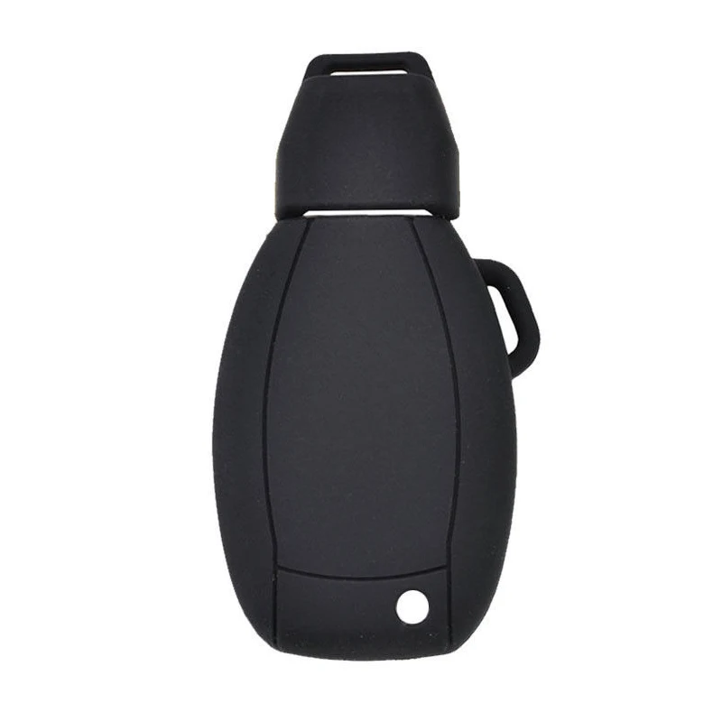 MAYITR 3 Button Durable Silicone Remote Key Case Cover For Mercedes Benz W203 W211 CLK C180 E200 AMG C E S Class