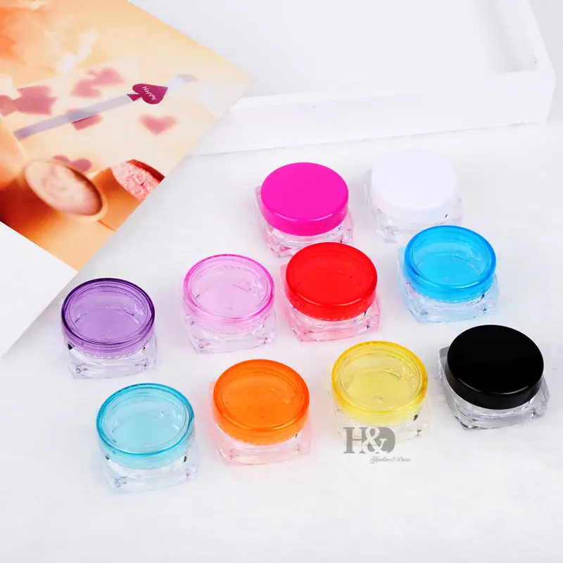 3g Cosmetic Empty Jar Pot Eyeshadow Makeup Face Cream Container