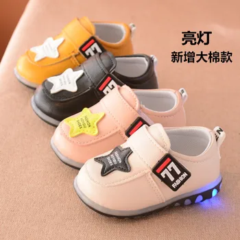

Infant Boys Sneaker Girls Casual Kids Led Shoes Lights Sneaker 2019 Soft Luminous Sport Shoes Children Toddler Baby Shoes