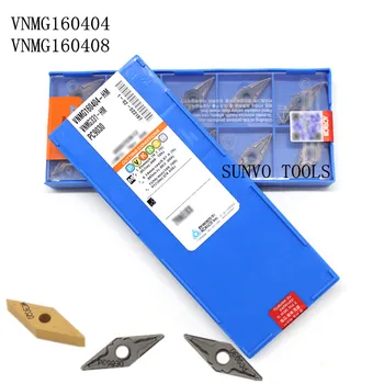 

50PCS VNMG160404 VNMG160408-HM NC3020/PC9030 Brand New Korloy Original CNC Turning Inserts for Lathe Holder MVJNR/MVJNL2525M16