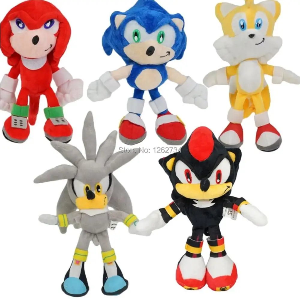 sonic tails and knuckles plush