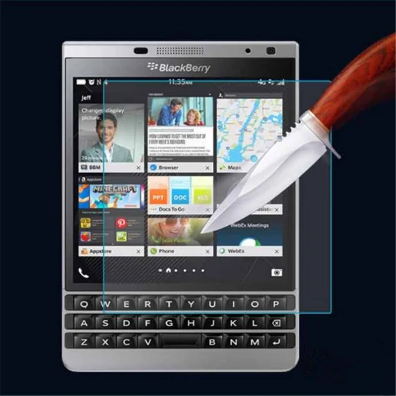 1 шт. новинка 9H тонкая пленка для BlackBerry Q30 паспорта закаленное стекло защитная
