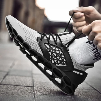 

Fashion Outdoor Men Runing Shoes Adult Comfortable Mens Sneakers 2019 High Quality Breathable Lightweight Man Walking Trainers