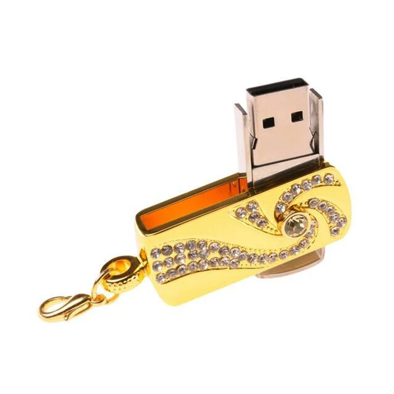 Кристалл USB флэш-накопитель 8 г 16 г 32 Гб 64 Гб USB Памяти Подарочный флэш-накопитель карандаш для нанесения страз диск Реальная емкость диск на ключ