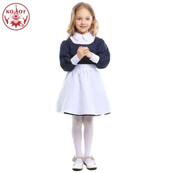 

2019 Halloween Kids Costumes Girls Nurse Uniform Cosplay Role play Maid nurse skirt Children Game Cloth