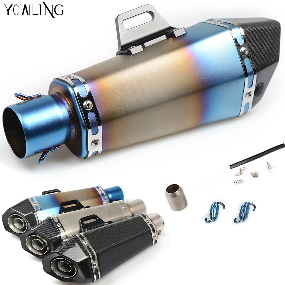 Carbon Fiber Shorty Exhaust Muffler For Honda CBR250RR MC22 Motorcycle #XT300CF 9 thumbnail image