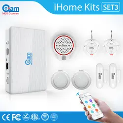 IHome Наборы Set3 Беспроводной IOS/Android APP Управление главная Smart Домашней Автоматизации двери/окна контакт безопасности защиты сигнализации