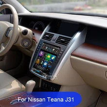 Вертикальный экран 1024*600 Android четырехъядерный 9," Автомобильный Радио gps для Nissan teana J31 2003-2007 230JK 230jm для samsung S7