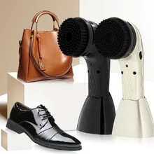 Электрический прибор для чистки обуви кожа уход USB зарядное устройство Один сенсорный переключатель 6 видов щеток