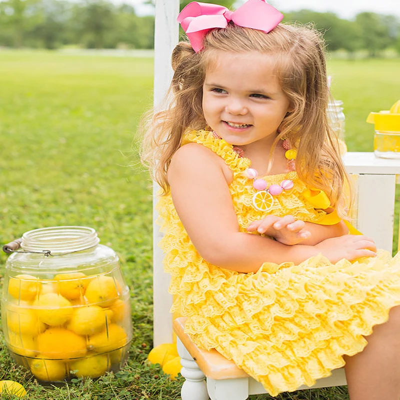 Tollder girl Lace Flower Chiffon Dress Summer Infant Baby Photography Props Clothes Costume Cute