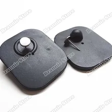 1000 шт./лот EAS РФ большие площади тег для одежды безопасности 8.2 мГц rf одежды тег черный/серый/белый цвет по выбору