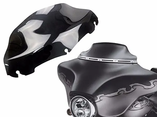 

Smoke 7" Wave Windshield Windscreen for 2014-2016 Harley Electra Street Glide