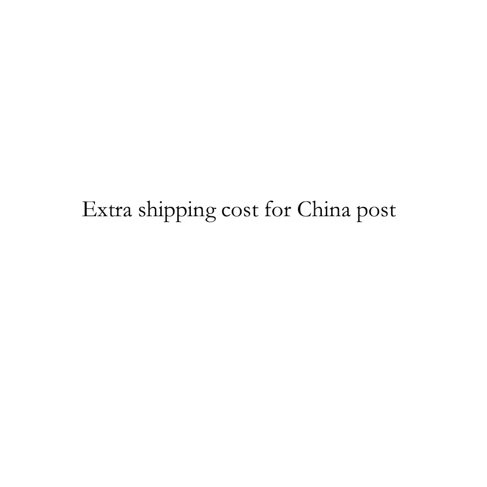 Costi di spedizione Extra per China post