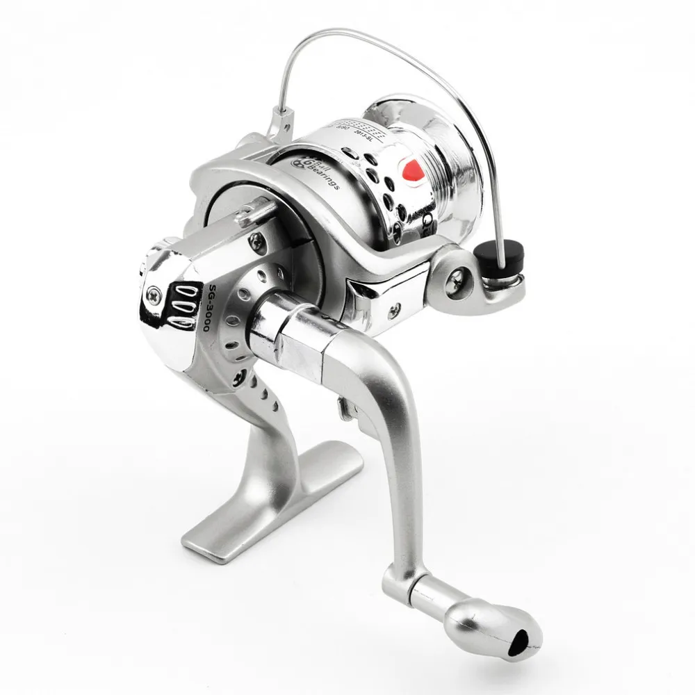 5.1: 1 6bb Rolamentos Pesca Spinning Reel Esquerda e direita Sg3000 Spool Abs Atacado 9 2017 quente 5.1: 1 6bb rolamentos de