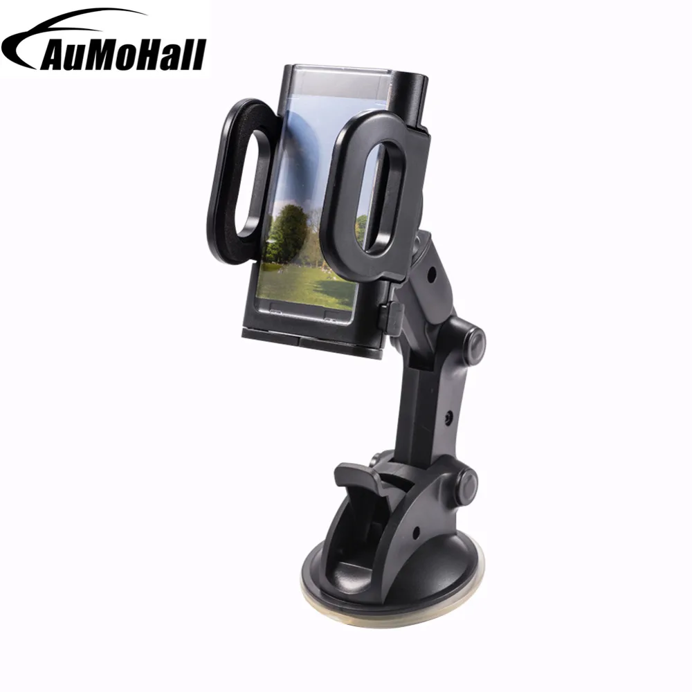 Automobile Phone Holder Black Mobile Support Car Bracket GPS Stand Car