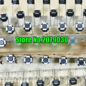

6x6x4.3 Touch Switch Button 2P Round DIP Push button for Panasonic 6*6*4.3 100pcs/lot