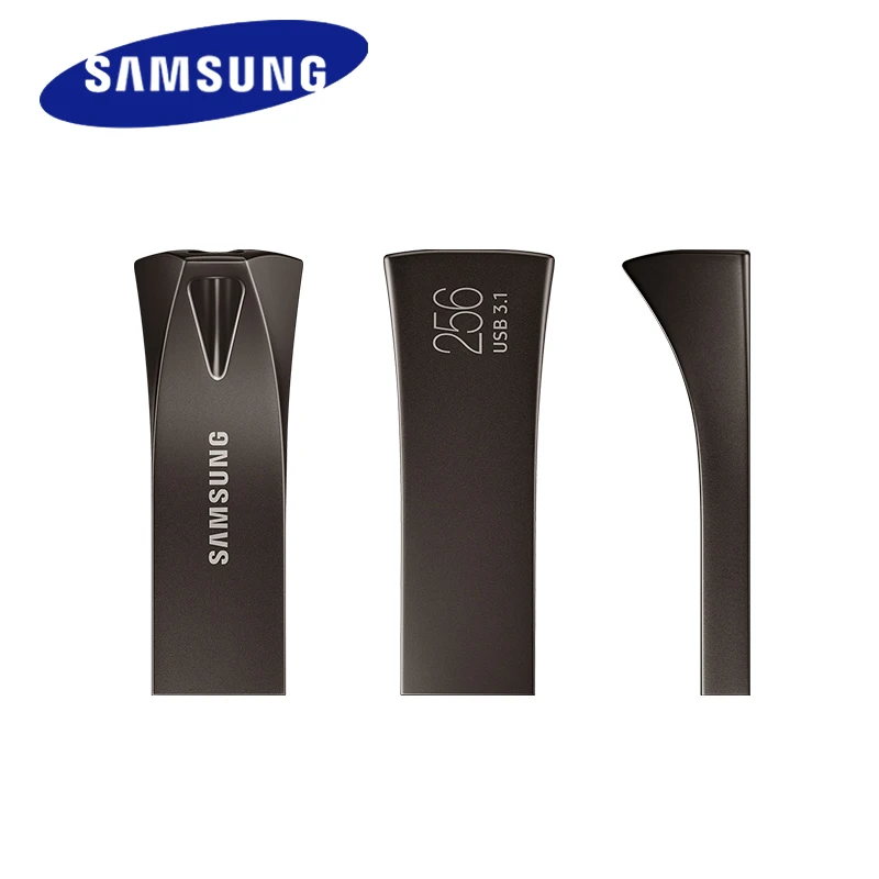 SAMSUNG флэш-накопитель USB бар плюс 32 Гб 64 Гб 128 ГБ 256 USB3.1 флеш-накопитель до 300 МБ/с. pendrive memory USB флэш-диск