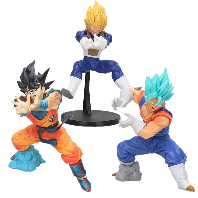 Vegetto Super Saiyan Blau SSGSS Action figur 18 cm Kame Hame DRAGON BALL SUPER