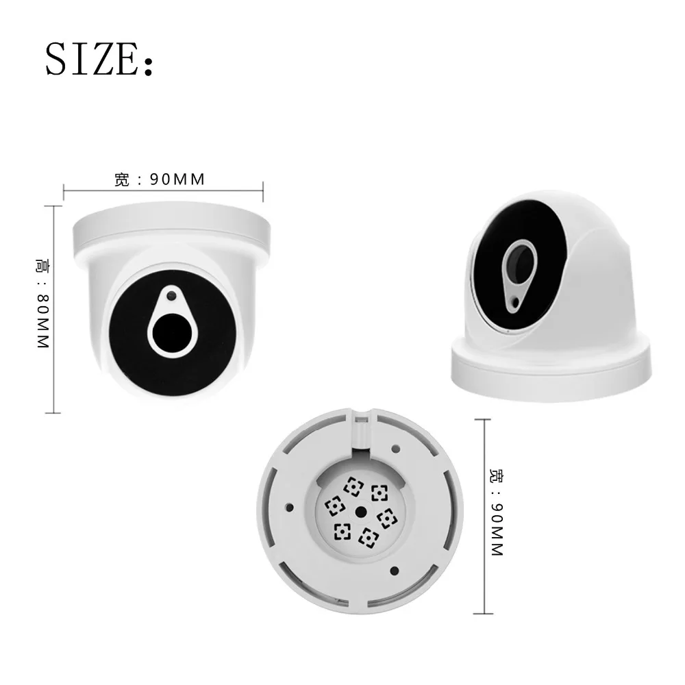  YiiSPO AHD 720P 1080P IR Mini Dome Camera 1.0MP2.0MP 5MP AHD Camera indoor IR CUT Night Vision CCTV - 32844351415