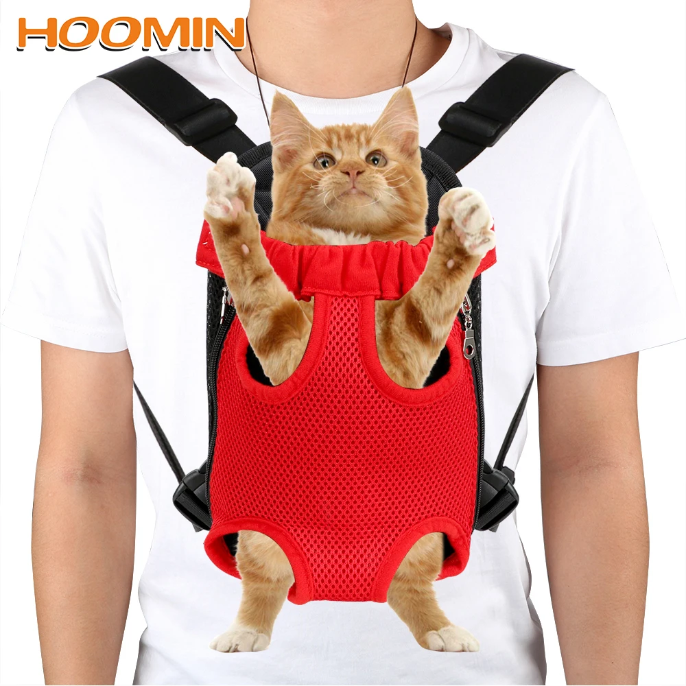 HOOMIN собака кошачья переноска сетка рюкзак для домашних животных дышащая сумка с ручкой на плечо S/M/L товары для путешествий на открытом воздухе товары для домашних животных