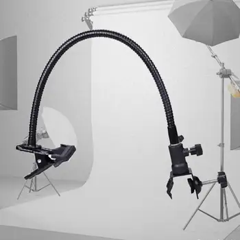 

Photo Studio Light Stand Background Holder C Clamp Clip Flex Arm Reflector Light Stand Camera Photo Studio Accessories