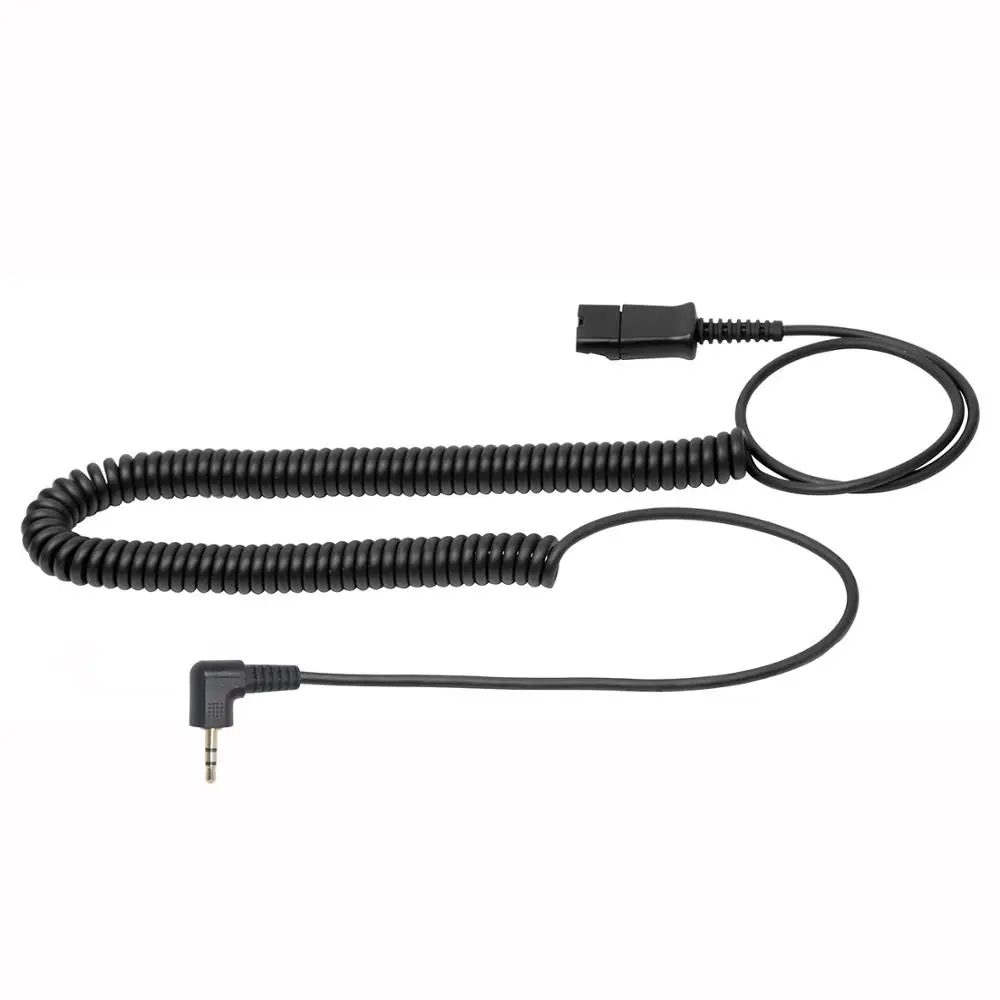 VoiceJoy колл центр гарнитура QD plug 2.5mm быстрая работа штепсельная вилка 2 5 мм|qd cable|headset