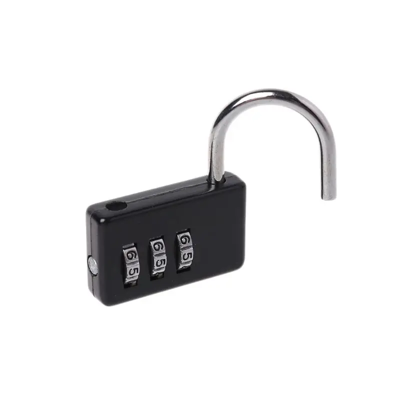 

Metal Resettable 3 Digit Combination Travel Luggage Suitcase Code Lock Padlock