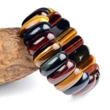 Yu xin yuan, натуральный тигровый глаз, браслеты ручной работы, модный, счастливый, смелый браслет для женщин, мужчин, подарок, ювелирные изделия