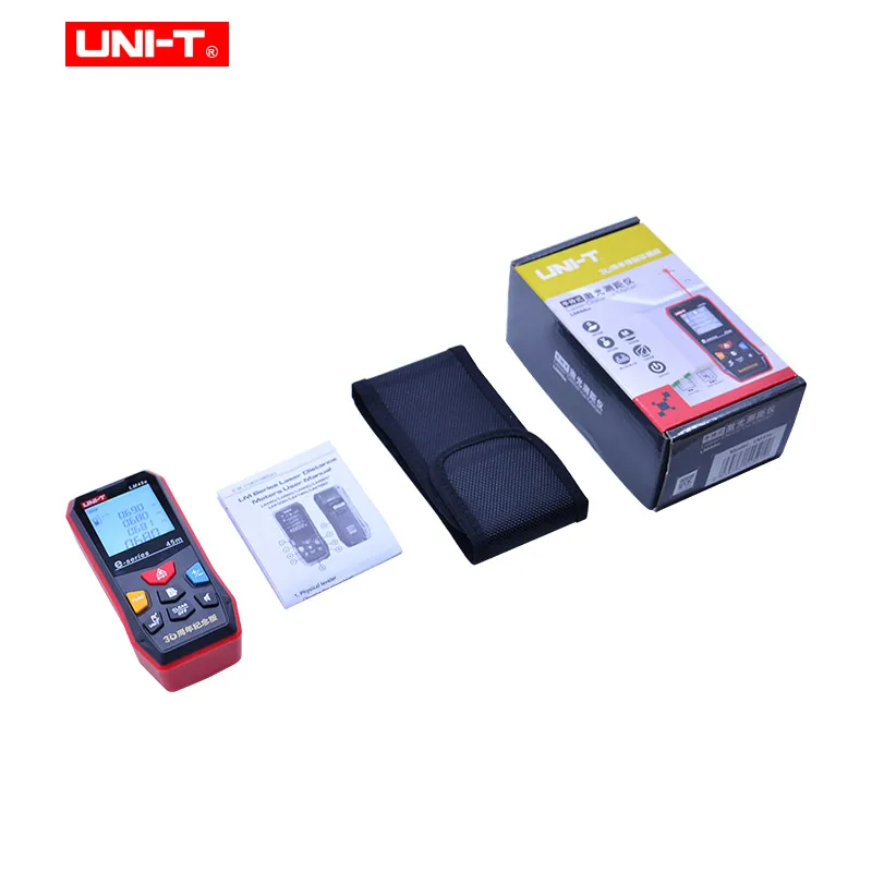 UNI-T LM45e LM60e Laser Rangefinder Digital Laser Distance Meter 45m/60m Addition/Subtraction Volume/Area Diastimeter UNI-T LM45e LM60e Laser Rangefinder Digital Laser Distance Meter 45m/60m Addition/Subtraction Volume/Area Diastimeter
