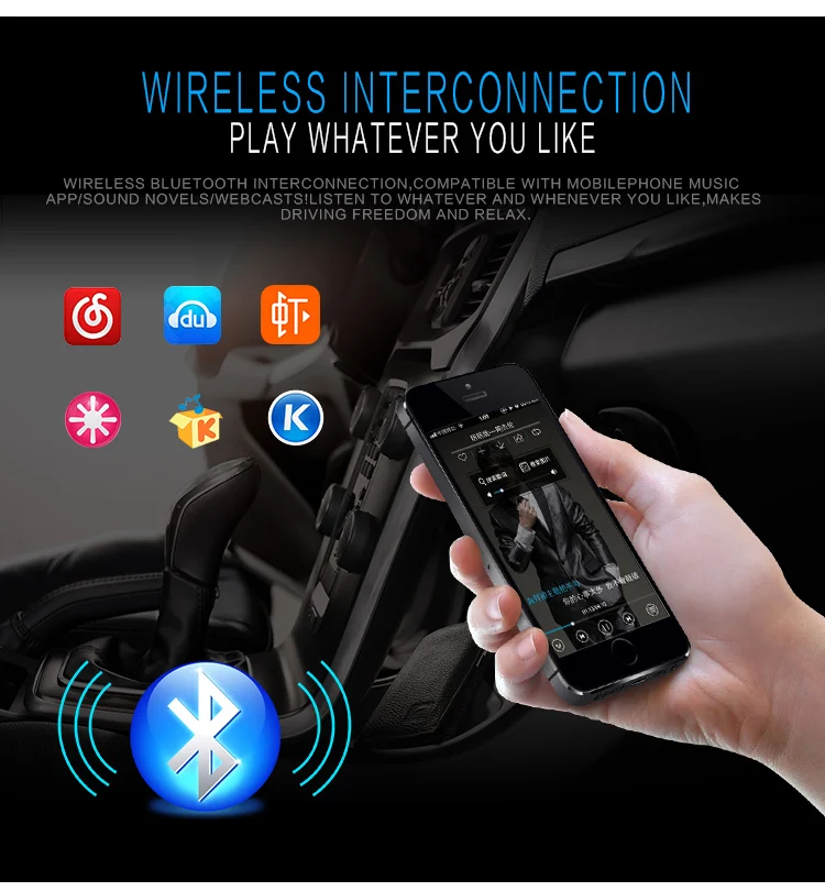 Авто 12 V JSD 520 автомобиль радио Bluetooth 1 Din автомобильный стереоплеер AUX IN MP3 FM Радио