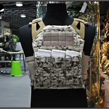 Emerson gear JPC жилет упрощенная версия Тактический джемпер несущая жилетка Боевая Шестерня Задняя поддержка AOR1 EM7344E