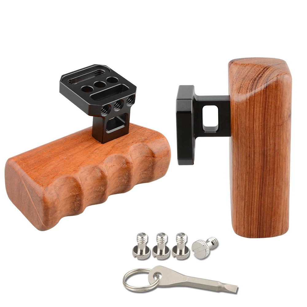 CAMVATE_Wooden Handle Grip_Panasonic GH_Canon 5D Mark IV (6)