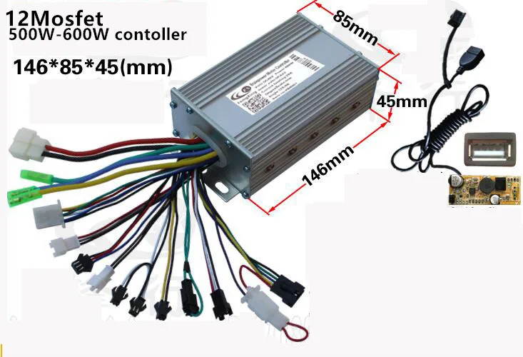 Top electric bike 24V/36V/48V LCD display electric controller electric bicycle conversion kit electric bike kit 1 Top electric bike 24V/36V/48V LCD display electric controller electric bicycle conversion kit electric bike kit 1