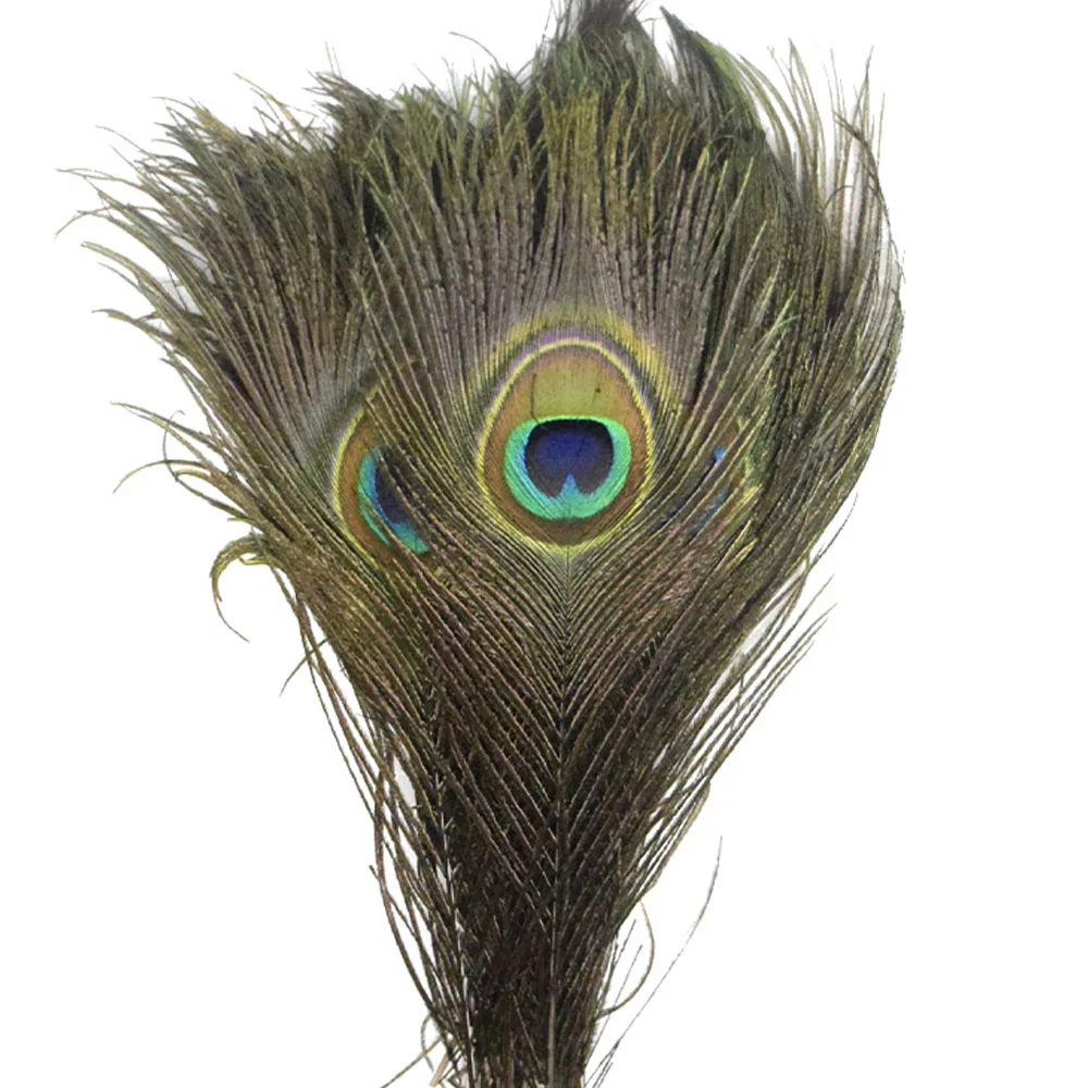 10PCS Natural Peacock Feathers 10-12 Inch Plumes Vase Decoration Feather High Quality Beautiful | Дом и сад