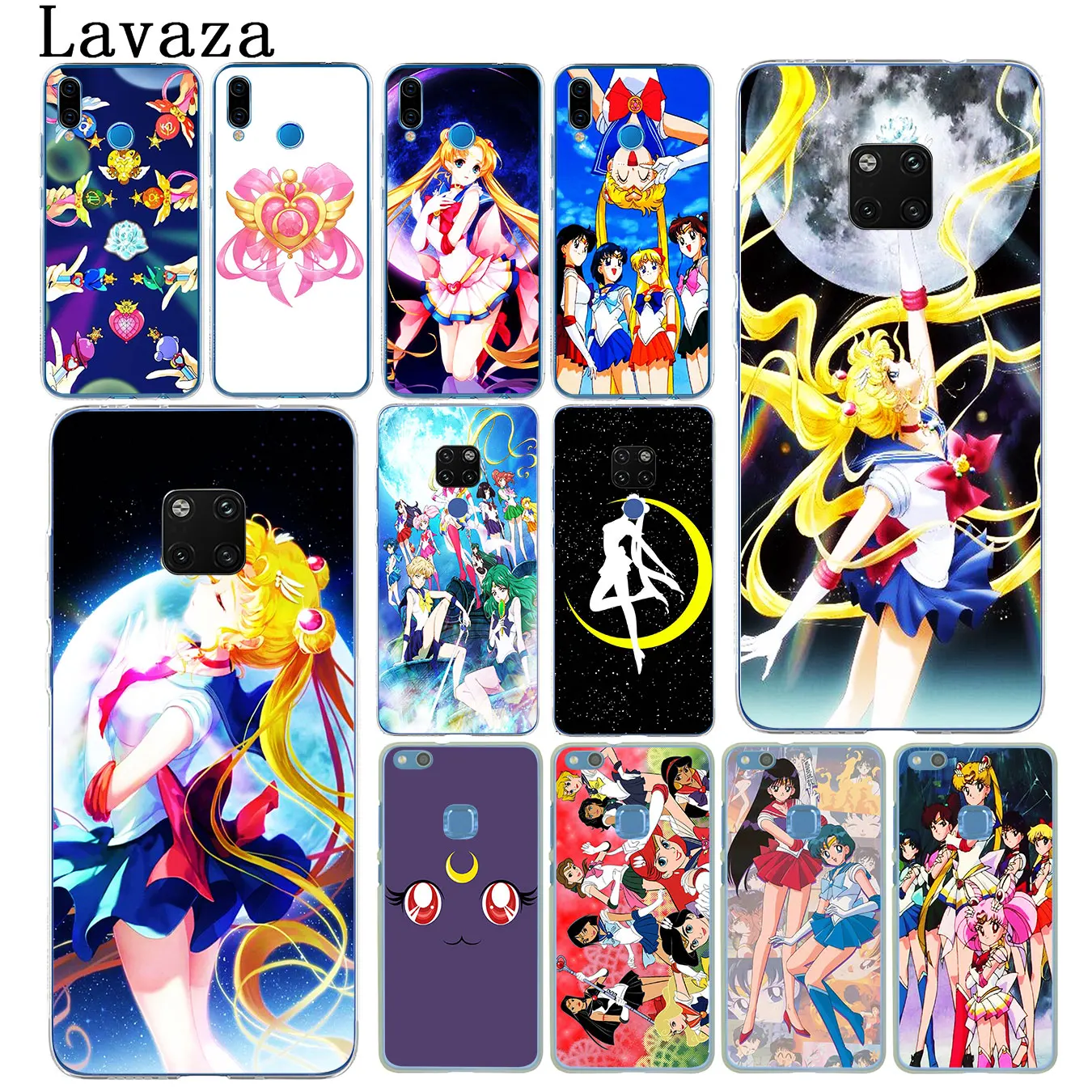 

Lavaza Soldier Sailor Moon Bishoujo Senshi Phone Case for Huawei Nova 4 3 3i 2i Lite Cover for Huawei Mate 20 10 P20 Pro Lite