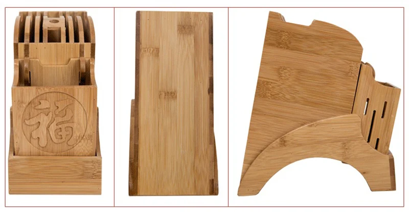 Деревянная кухонная подставка для ножей бамбуковые ножницы палочки для еды полка для хранения гаджетов подставка для ножей Органайзер аксессуары